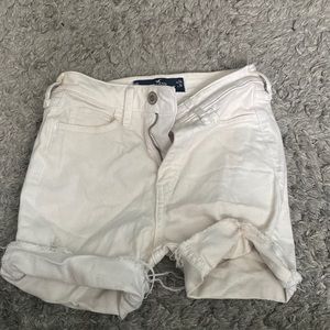 White Hollister Shorts